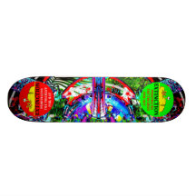 Folien-Hut - Skateboard Bedruckte Skateboarddecks