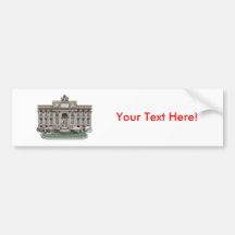 Fontana di Trevi: Trevi-Brunnen: Modell 3D: Auto Sticker