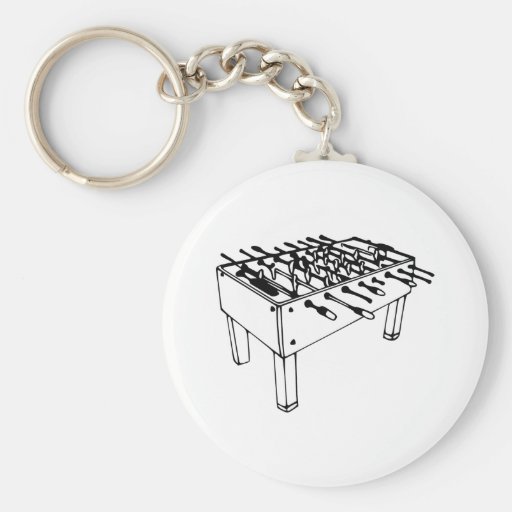 Foosball - Tabellenfußball Schlüsselanhänger