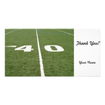 Football Field Forty Photo Cards