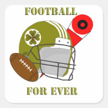 Football for ever aufkleber