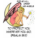 For he will order his angels... shirts