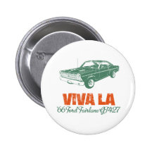 Ford 1966 Fairlane GT 427 Anstecknadelbutton