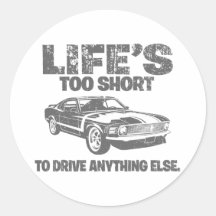 Ford-Mustang-Chef 1970 302 Aufkleber