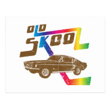 Ford-MustangFastback 1967 Postkarten