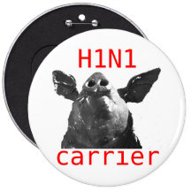 Fördermaschine H1N1 Anstecknadelbuttons
