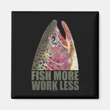 Forelle, die mehr fischt magnete