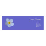Forgetmenot /Vergissmeinnicht Visitenkarten