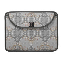 Formale elegante Fraktal Designmac-Hülse MacBook Pro Sleeves