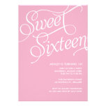 Formale rosa Einladungen des Bonbon-16