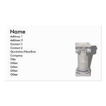 FormalPedestalCard, Name, Adresse 1, Adresse 2,… Visitenkartenvorlagen
