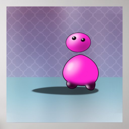Formloser Klecks Plakate