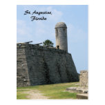 Fort St Augustine Florida castillo De San Marcos Postkarte