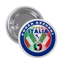 Forza Italien - Weltmeisterschaft 2010 Anstecknadelbutton