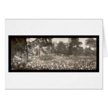 Foto 1916 Präsidenten-Wilson PA Grußkarte