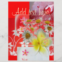 Foto-Aquarell-Anordnung Flyer