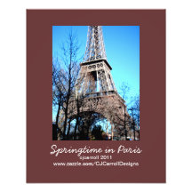 Foto-Druck Paris-Thema: Frühjahr in Paris