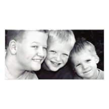 Foto-Karte der Bruder-drei Personalisierte Foto Karte