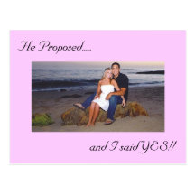 Foto-Save the Date Postkarte