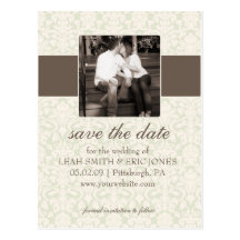 Foto Save the Date SCHABLONE Postkarten