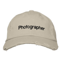 Fotograf Besticktes Cap