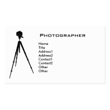 Fotograf-Visitenkarte
