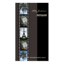 Fotograffotoschablone/diy Schriftart Visitenkarten