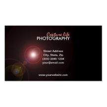 Fotografie-Visitenkarte