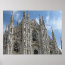 Fotografieplakat Mailands, Italien