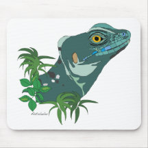fotolulu Stirnlappen-Basilisk Mousepads