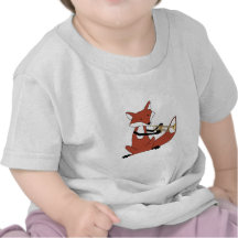 Fox, der die Trompete spielt Shirts