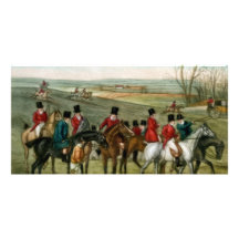 Fox-Jagd 2 Personalisierte Photo Karte