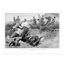 Fox-Jagd in der BRITISCHEN Postkarte 1890