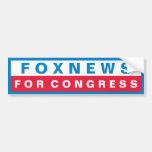 FoxNews für Kongreß Autoaufkleber