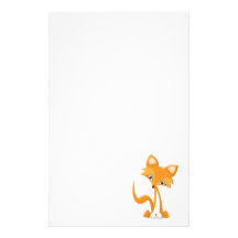 Foxy Fox Personalisierte Büropapiere
