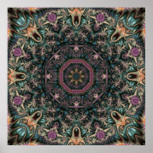fractalmandala10 plakatdrucke