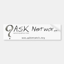 FRAGEN Sie Netz Autosticker