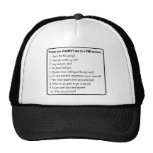 Fragen Sie nicht einen PhD Retrocap