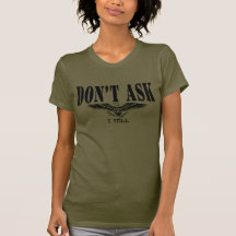 Fragen Sie nicht T-shirts