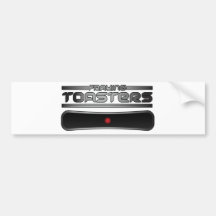 Fraking Toaster Auto Aufkleber