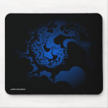 Fraktal Blue Mauspads