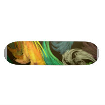 Fraktal - Paisley-Nahaufnahme Individuelle Skateboarddecks