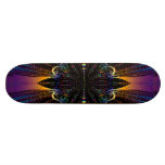 Fraktal-Ritter-Symbol-EntwurfSkateboard Personalisierte Skatedecks