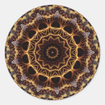 Fraktaldoily-Aufkleber