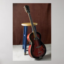 Framus Hollowbody E-Gitarren-Kunstdruck Plakatdrucke
