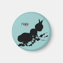 Fran, die Ameise Magnets