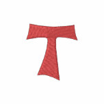 Francican tau-Kreuz Bestickte Jacke