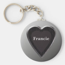 Francie Herz Keychain durch 369MyName Schlüsselanhänger