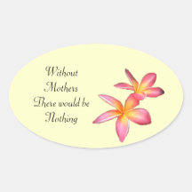 Frangipani Sticker