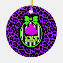 FrankenCake Christmas Tree Ornaments